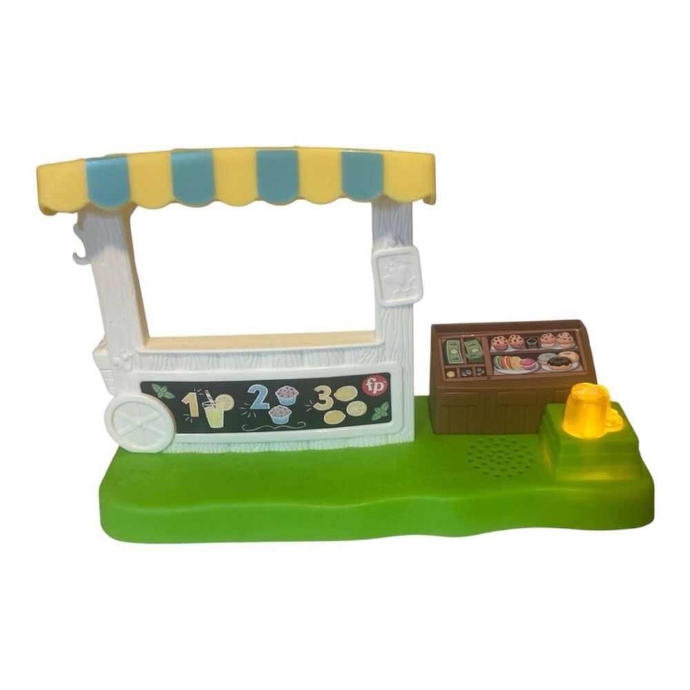 Fisher Price Little People Musical Produce Stand Farmer's Market Farm Town